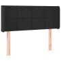 Cabecero con LED de terciopelo negro 93x16x78/88 cm de , Cabeceros y pies de cama - Ref: Foro24-3123274, Precio: 60,72 €, Des...