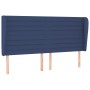 Box spring bed with blue fabric mattress 180x200 cm by , Beds and slatted bases - Ref: Foro24-3128067, Price: 640,88 €, Disco...