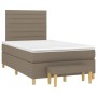 Cama box spring con colchón tela gris taupe 120x200 cm de , Camas y somieres - Ref: Foro24-3137225, Precio: 482,63 €, Descuen...