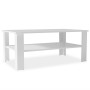 Mesa de centro madera de ingeniería blanco 100x59x42 cm de vidaXL, Mesas de centro - Ref: Foro24-244857, Precio: 69,99 €, Des...