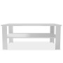 Mesa de centro madera de ingeniería blanco 100x59x42 cm de vidaXL, Mesas de centro - Ref: Foro24-244857, Precio: 69,99 €, Des...