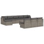 11-piece garden furniture set and gray synthetic rattan cushions by , Garden sets - Ref: Foro24-3157360, Price: 977,83 €, Dis...