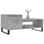 Mesa de centro madera contrachapada gris hormigón 100x50x45 cm de , Mesas de centro - Ref: Foro24-830840, Precio: 65,30 €, De...