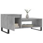 Mesa de centro madera contrachapada gris hormigón 100x50x45 cm de , Mesas de centro - Ref: Foro24-830840, Precio: 65,30 €, De...