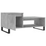 Mesa de centro madera contrachapada gris hormigón 100x50x45 cm de , Mesas de centro - Ref: Foro24-830840, Precio: 65,30 €, De...