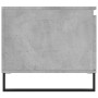 Mesa de centro madera contrachapada gris hormigón 100x50x45 cm de , Mesas de centro - Ref: Foro24-830840, Precio: 65,30 €, De...