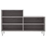 Mueble zapatero madera contrachapada gris Sonoma 102x36x60 cm de , Zapateros y organizadores de calzado - Ref: Foro24-831394,...