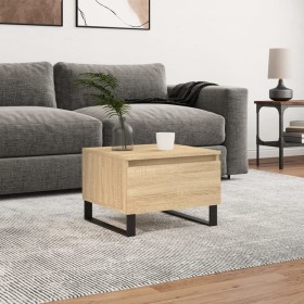 Sonoma oak engineered wood coffee table 50x46x35 cm by , Coffee table - Ref: Foro24-830882, Price: 35,11 €, Discount: %