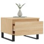 Sonoma oak engineered wood coffee table 50x46x35 cm by , Coffee table - Ref: Foro24-830882, Price: 47,11 €, Discount: %