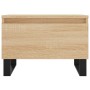 Sonoma oak engineered wood coffee table 50x46x35 cm by , Coffee table - Ref: Foro24-830882, Price: 47,11 €, Discount: %