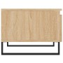 Sonoma oak engineered wood coffee table 50x46x35 cm by , Coffee table - Ref: Foro24-830882, Price: 47,11 €, Discount: %