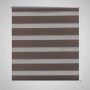 Zebra Blind 120 x 230 cm Coffee by , Blinds and blinds - Ref: Foro24-240221, Price: 52,61 €, Discount: %