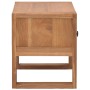 Mesita de noche madera maciza de teca 50x30x35 cm de , Mesitas de noche - Ref: Foro24-326123, Precio: 95,80 €, Descuento: %