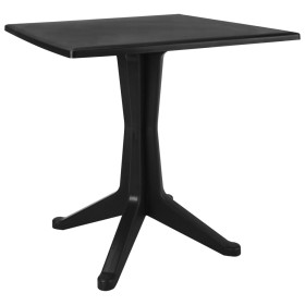 Anthracite gray plastic garden table 70x70x71.7 cm by , Garden tables - Ref: Foro24-45617, Price: 62,88 €, Discount: %