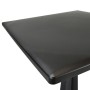 Anthracite gray plastic garden table 70x70x71.7 cm by , Garden tables - Ref: Foro24-45617, Price: 62,88 €, Discount: %