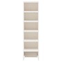 Shoe rack made of solid white pine wood 28x30x104 cm by , Shoe racks and shoe organizers - Ref: Foro24-837389, Price: 59,60 €...