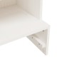 Mueble zapatero de madera maciza de pino blanco 28x30x104 cm de , Zapateros y organizadores de calzado - Ref: Foro24-837389, ...