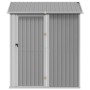 Garden shed light gray galvanized steel 192x152.5x237cm by , Sheds - Ref: Foro24-364530, Price: 301,52 €, Discount: %