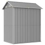 Garden shed light gray galvanized steel 192x152.5x237cm by , Sheds - Ref: Foro24-364530, Price: 301,52 €, Discount: %