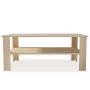 Mesa de centro madera de ingeniería roble 100x59x42 cm de vidaXL, Mesas de centro - Ref: Foro24-244858, Precio: 61,92 €, Desc...