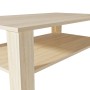 Mesa de centro madera de ingeniería roble 100x59x42 cm de vidaXL, Mesas de centro - Ref: Foro24-244858, Precio: 61,92 €, Desc...