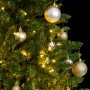 Künstlicher Weihnachtsbaum mit Scharnieren 150 LED und Kugeln 150 cm von , Weihnachtsbäume - Ref: Foro24-3210094, Preis: 89,3...