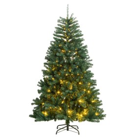 Artificial Christmas tree with hinges 300 LEDs 270 cm by , Christmas trees - Ref: Foro24-3210350, Price: 352,99 €, Discount: %