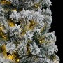 Artificial Christmas tree with hinges 300 LED and snow 210 cm by , Christmas trees - Ref: Foro24-3210475, Price: 121,65 €, Di...