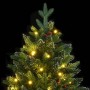 Artificial Christmas tree with hinges 300 LEDs 180 cm by , Christmas trees - Ref: Foro24-3210327, Price: 126,45 €, Discount: %