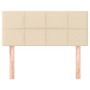 Cream fabric headboard 90x5x78/88 cm by , Headboards and footboards - Ref: Foro24-346023, Price: 45,99 €, Discount: %