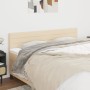 Headboards 2 units of cream-colored fabric 100x5x78/88 cm by , Headboards and footboards - Ref: Foro24-346191, Price: 69,53 €...