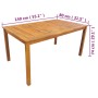 Set de comedor de jardín 5 piezas madera maciza de acacia de vidaXL, Conjuntos de jardín - Ref: Foro24-42622, Precio: 385,92 ...