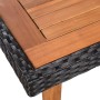 Garten-Essgruppe 5-teilig aus schwarzem und braunem synthetischem Rattan von vidaXL, Gartensets - Ref: Foro24-44075, Preis: 3...