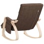 Dark Brown Fabric Rocking Chair by , Rocking chairs - Ref: Foro24-351078, Price: 168,48 €, Discount: %