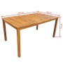 Garten-Essgruppe 7-teilig aus massivem Akazienholz von vidaXL, Gartensets - Ref: Foro24-42623, Preis: 530,99 €, Rabatt: %