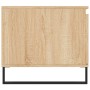 Mesa de centro madera contrachapada roble Sonoma 100x50x45 cm de , Mesas de centro - Ref: Foro24-830839, Precio: 47,83 €, Des...