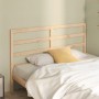 Solid pine wood bed headboard 141x4x100 cm by , Headboards and footboards - Ref: Foro24-817635, Price: 40,85 €, Discount: %