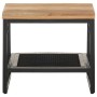 Mesa auxiliar de madera maciza de acacia 40x40x35 cm de , Mesas auxiliares - Ref: Foro24-320243, Precio: 61,99 €, Descuento: %