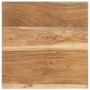 Mesa auxiliar de madera maciza de acacia 40x40x35 cm de , Mesas auxiliares - Ref: Foro24-320243, Precio: 61,99 €, Descuento: %