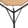 Beige steel 4x4 m gazebo by vidaXL, Tents and gazebos - Ref: Foro24-43167, Price: 226,29 €, Discount: %