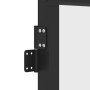 Slim black glass and aluminum interior door 93x201.5 cm by , Doors for the home - Ref: Foro24-155120, Price: 192,64 €, Discou...