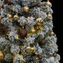 Artificial Christmas tree with hinges 300 LED and balls 240 cm by , Christmas trees - Ref: Foro24-3210485, Price: 162,49 €, D...