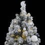 Künstlicher Weihnachtsbaum mit Scharnieren 300 LED und Kugeln 210 cm von , Weihnachtsbäume - Ref: Foro24-3210502, Preis: 133,...