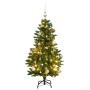 Árbol Navidad artificial con bisagras 150 LED y bolas 120 cm de , Arboles de navidad - Ref: Foro24-3210093, Precio: 71,98 €, ...