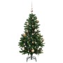 Árbol Navidad artificial con bisagras 150 LED y bolas 120 cm de , Arboles de navidad - Ref: Foro24-3210093, Precio: 71,98 €, ...