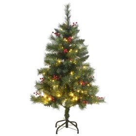 Artificial Hinged Christmas Tree 150 LED 150 cm by , Christmas trees - Ref: Foro24-3210182, Price: 62,06 €, Discount: %