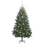 Árbol de Navidad artificial con bisagras 300 LED y bolas 270 cm de , Arboles de navidad - Ref: Foro24-3210149, Precio: 236,99...