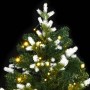 Árbol de Navidad artificial con bisagras 300 LED y nieve 180 cm de , Arboles de navidad - Ref: Foro24-3210341, Precio: 103,00...