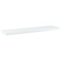 Shelf shelving unit 4 units plywood glossy white 40x10x1.5cm by , Shelves - Ref: Foro24-805132, Price: 17,24 €, Discount: %