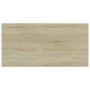 4 Stück Sonoma Eiche Sperrholz Regal 100x50x1,5cm von , Regale - Ref: Foro24-805421, Preis: 54,18 €, Rabatt: %